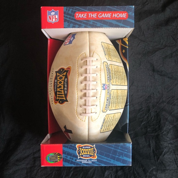 NFL 2004 Super Bowl XXXVIII Limited Edition 10,000 licensed Football Patriots - Picture 15 of 15